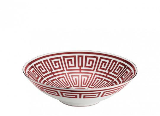 Richard Ginori Coppa Labirinto Scarlatto