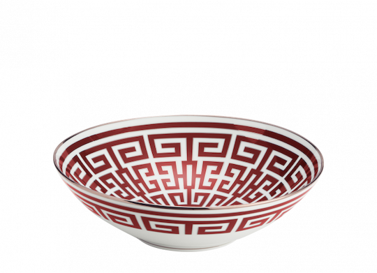 Richard Ginori Coppa Labirinto Scarlatto