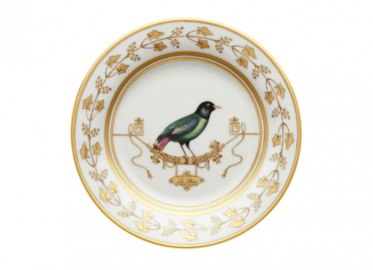 Richard Ginori Piatto Pane Volière La Brève