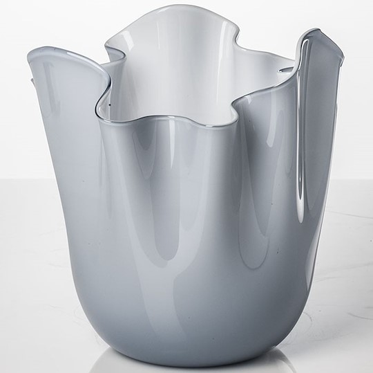 Venini Fazzoletto Uva Lattimo