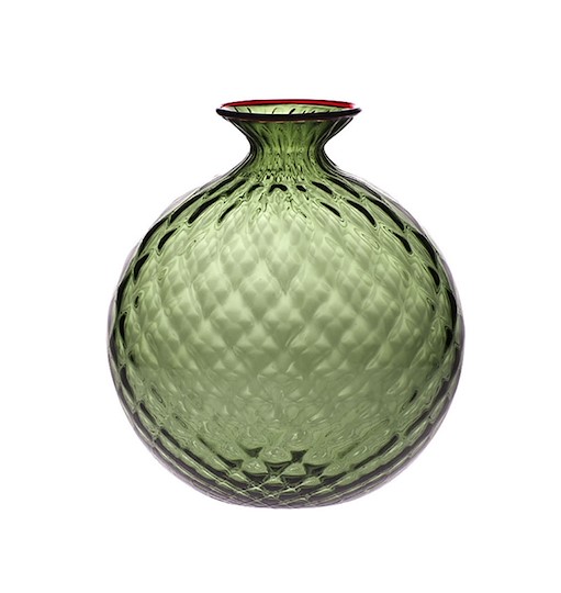 Vaso Venini Monofiore Verde