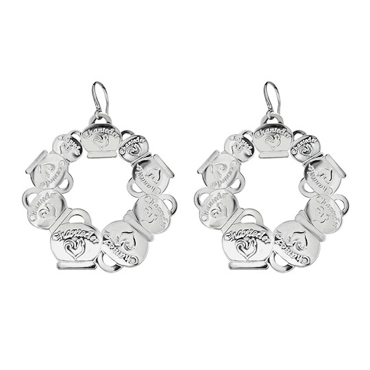 Chantecler Orecchini Maxi Campanelle In Argento Et Voilà