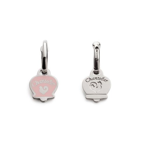 Chantecler Orecchini Et Voilà Smalto Rosa
