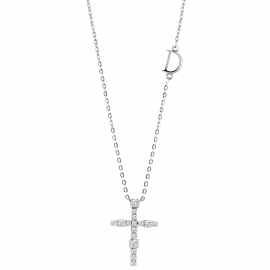 Damiani Girocollo Croce Diamanti