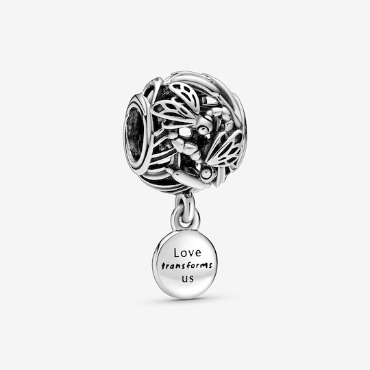 Charm Con Libellula Openwork