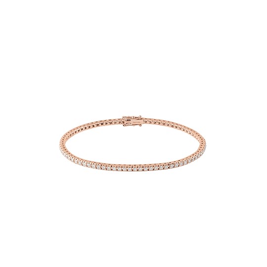 Salvini Bracciale Tennis Oro Rosa 1.01 Kt
