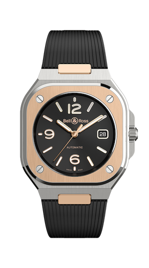 Bell & ross Instruments Br05a-bl-stpg/srb