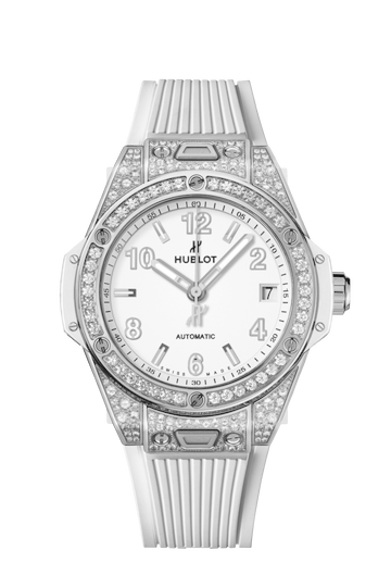 Hublot Big Bang One Click Steel White Pavé