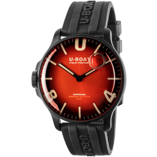 U-Boat Darkmoon Red Glass SS