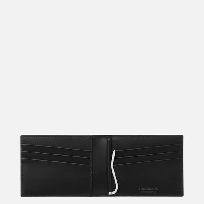 Portafoglio 6 scomparti con fermasoldi Montblanc Sartorial MB128576