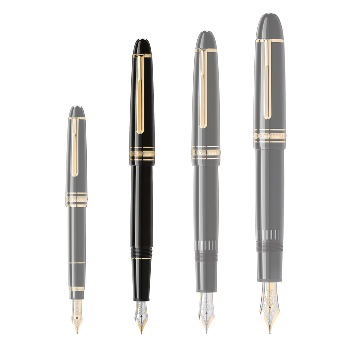 Montblanc Meisterstück Classique Stilografica Placcata in Oro