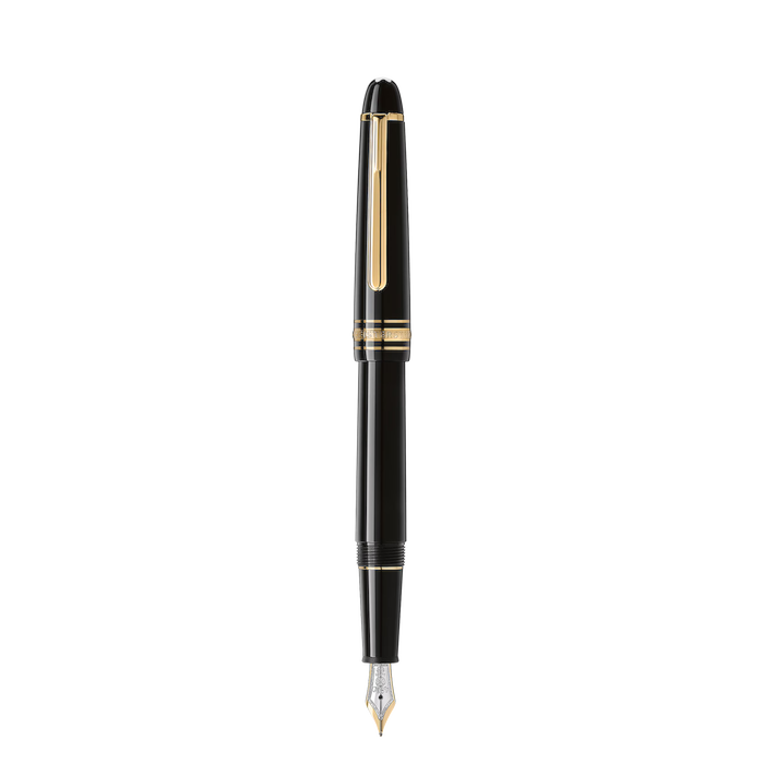 Montblanc Meisterstück Classique Stilografica Placcata in Oro
