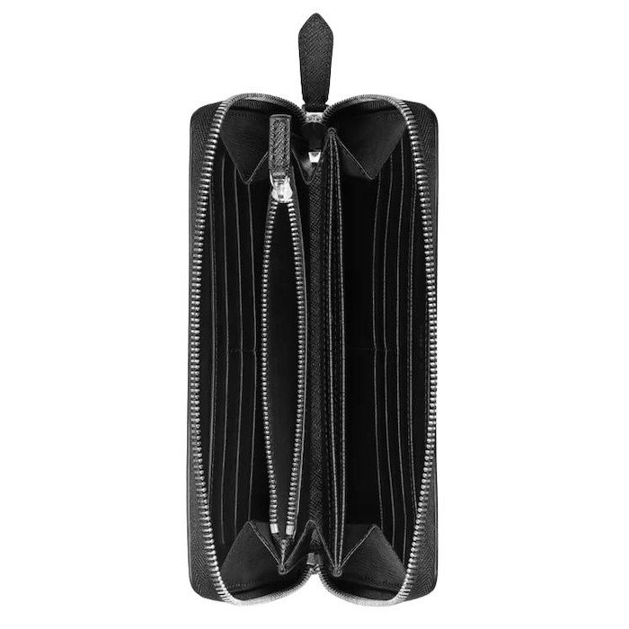 Portafoglio Montblanc Sartorial 12 scomparti e cerniera completa