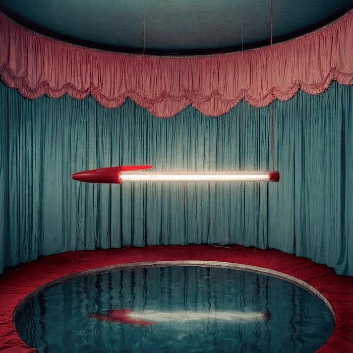 Seletti Lampada Bic Rossa