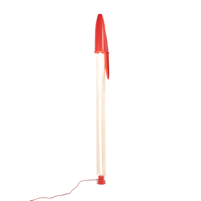 Seletti Lampada Bic Rossa