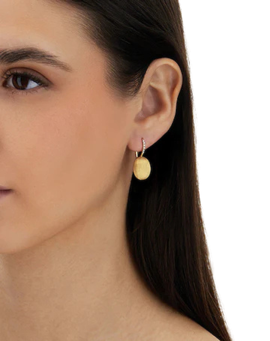 Nanis Élite Orecchini "Ciliegine" Con Boules Pendenti Medi