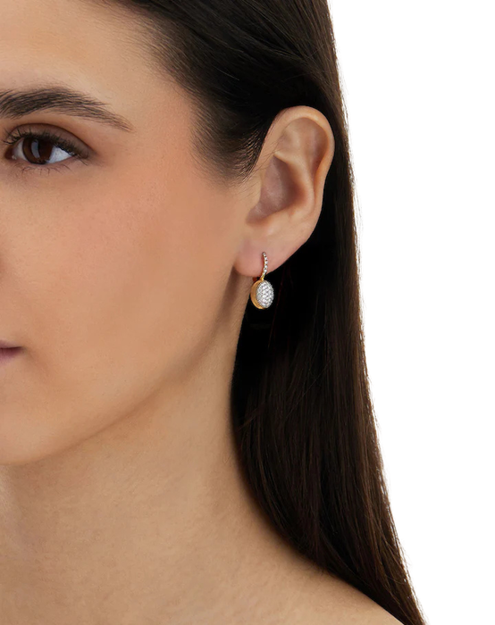 Nanis Élite Orecchini "Ciliegine" Con Boules Pendenti Piccoli