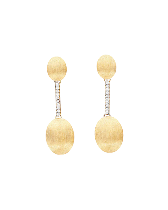 Nanis Élite Orecchini Con Boules Pendenti e Barrette