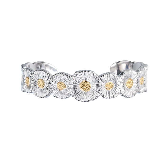 Buccellati Blossoms Vermeil Margherita Silver and Gold Bracelet