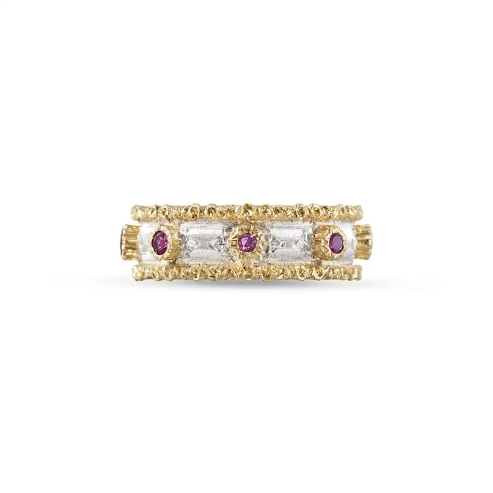 Anello Buccellati Macri Capri - Taglia 54 JAUETE007220XXX540