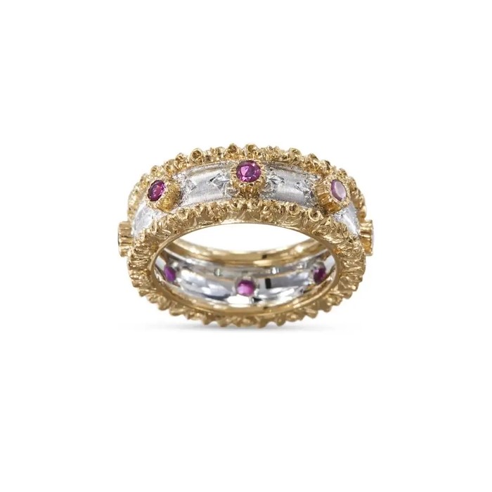 Anello Buccellati Macri Capri - Taglia 54 JAUETE007220XXX540