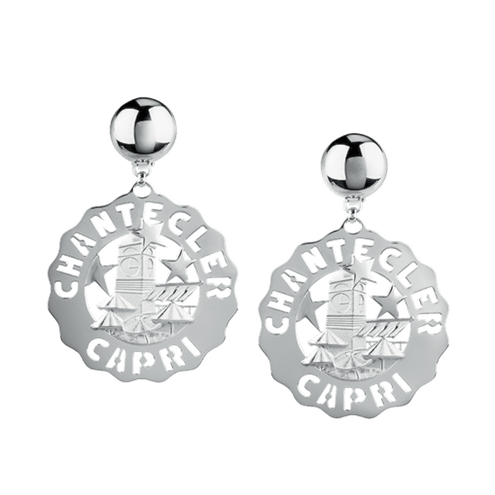 Chantecler Et Voilà Logo Earrings