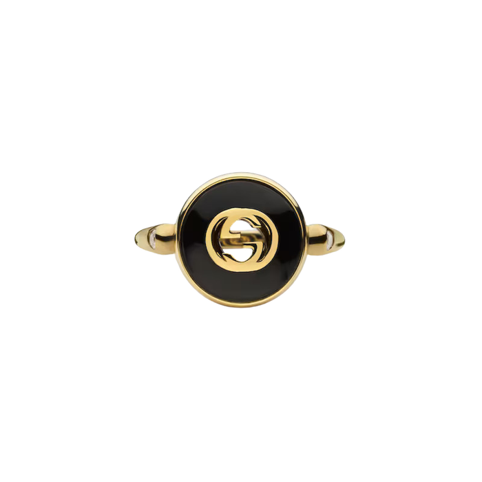Gucci Interloking Anello 18k