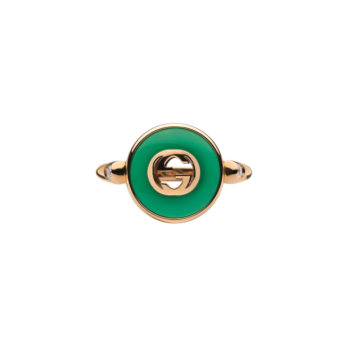 Gucci Interloking Anello 18k