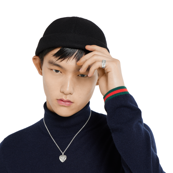 Gucci Blind Fol Love Anello