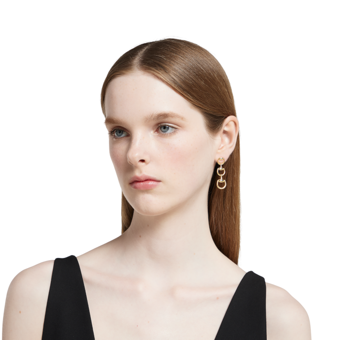 Gucci Horsebit Drop Earrings