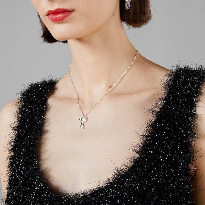 COLLANA GG MARMONT CON PENDENTE CHIAVE YBB770723001