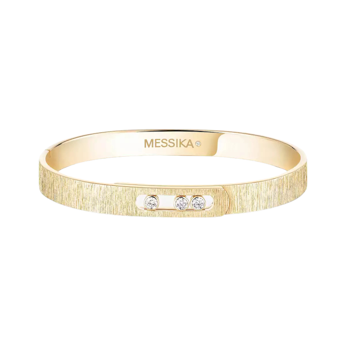 Messika Move Noa Ciselé Bracciale Rigido