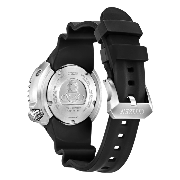 Citizen Promaster Diver's Eco Drive 300 mt Gas Diver Unite with Blue L.E.
