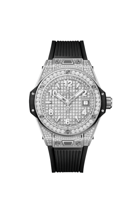 Hublot Big Bang One Click Steel Full Pavé