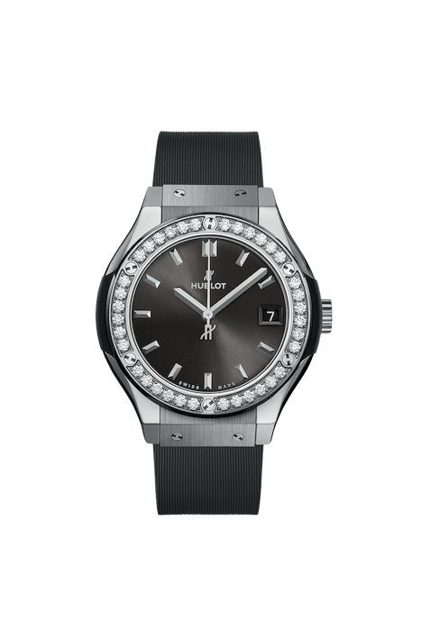 Hublot Classic Fusion Racing Grey Titanium Diamonds