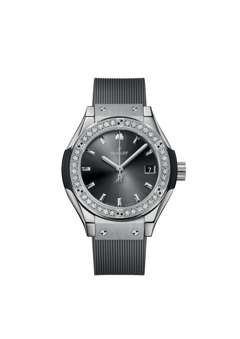 Hublot Classic Fusion Racing Gray Ttitanium Diamonds