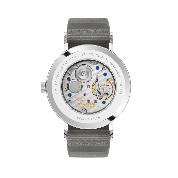 Nomos Glashütte Tangente 38 Datario Delfin