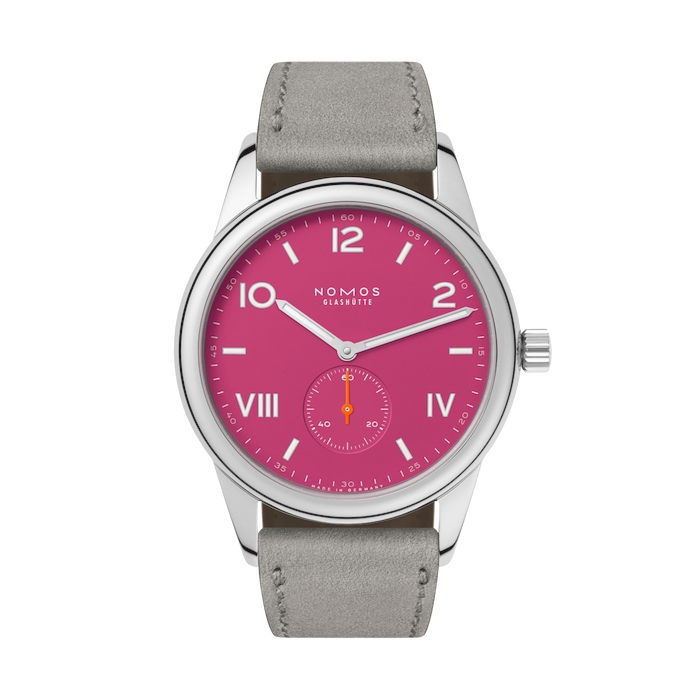 Nomos Glashütte Club Campus 38  Deep Pink
