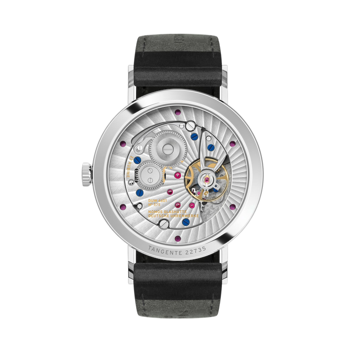 Nomos Glashutte Tangente 2date blu