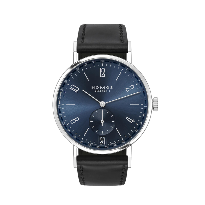 Nomos Glashutte Tangente 2date blu