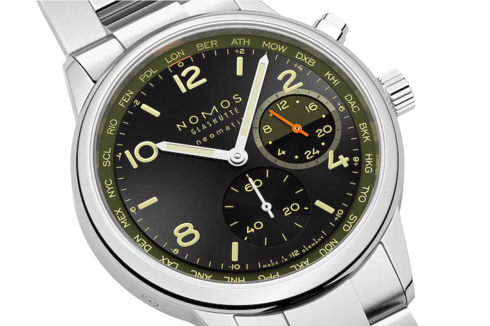 Nomos Glashutte Club Sport Neomatik Ore Nel Mondo Vector