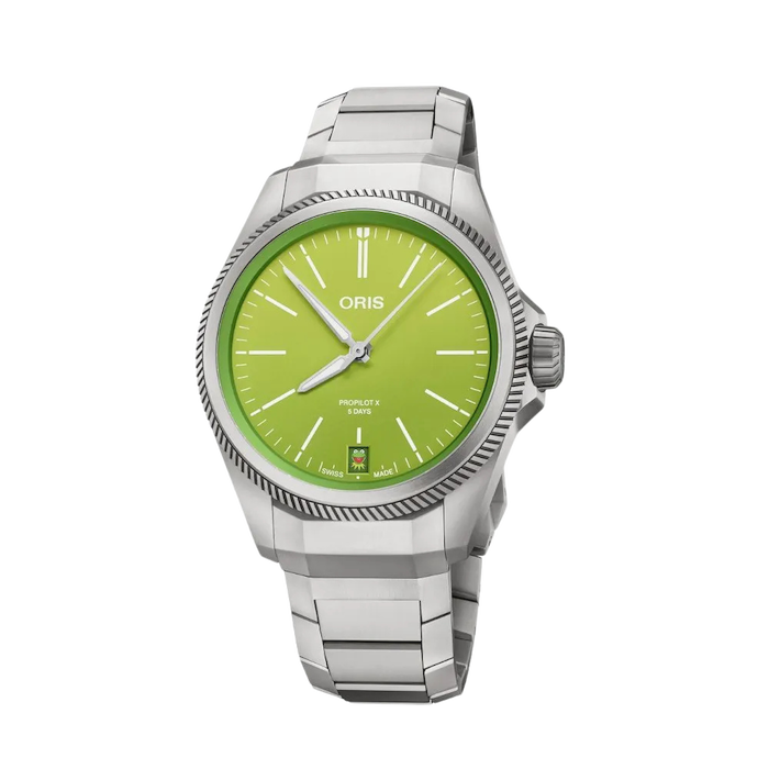 Oris ProPilot X Kermit Edition