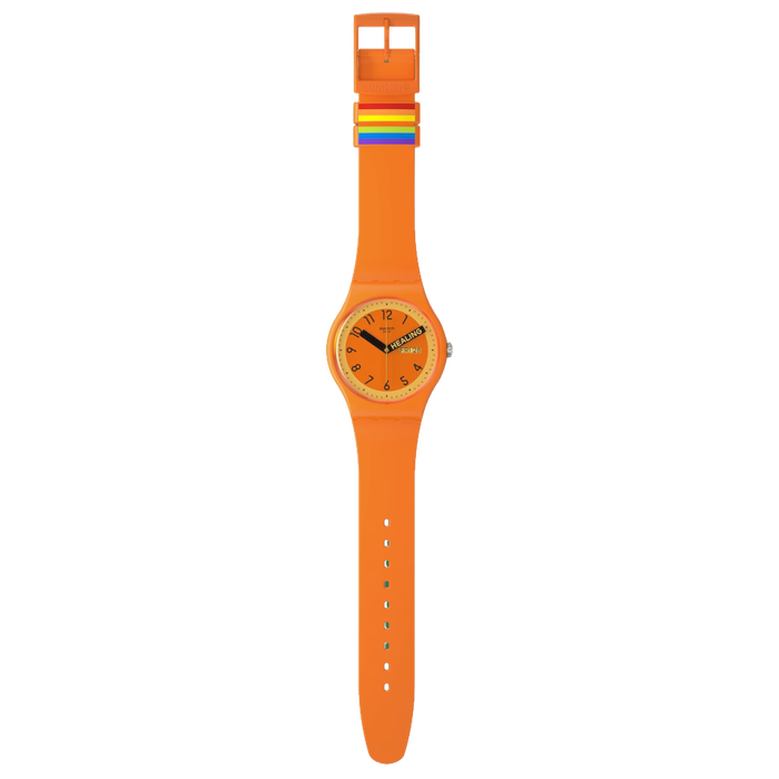 Swatch Pride Proudly Orange