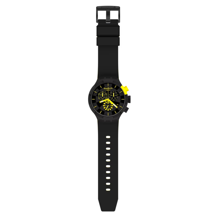 Swatch Big Bold Checkpoint Yellow