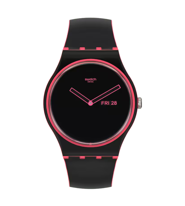 Swatch Montly Drops Minimal Line Pink