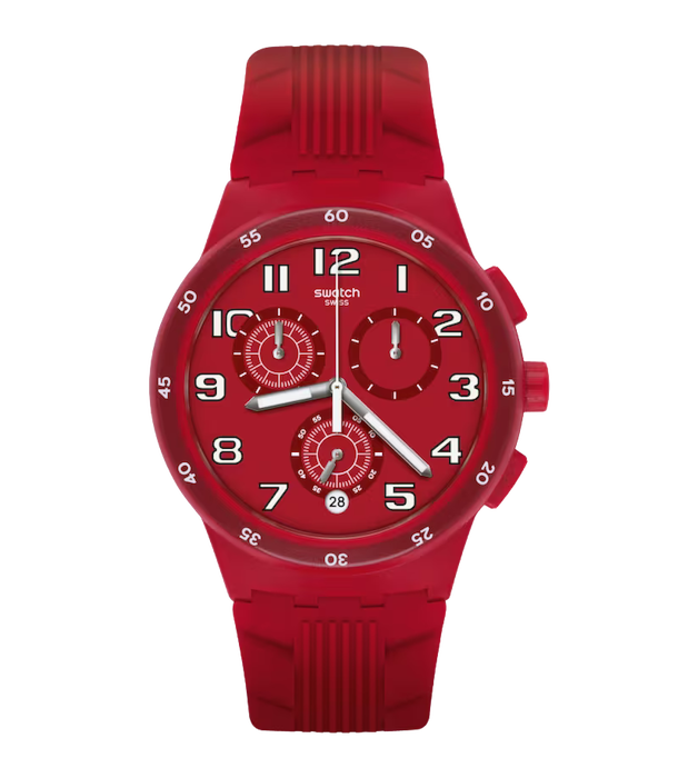 Swatch New Chrono Red Step