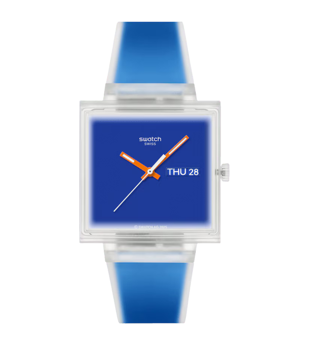 Swatch What if...See Thru Blue?