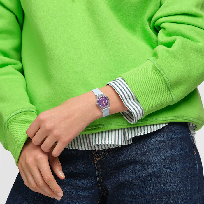 Swatch Essentials Powder Plum