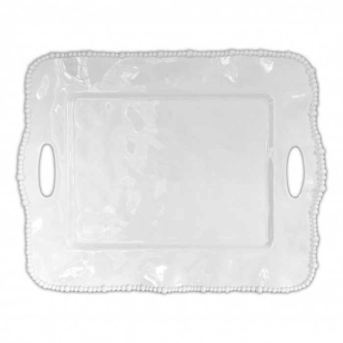 Baci Milano Rectangular Tray With Handles