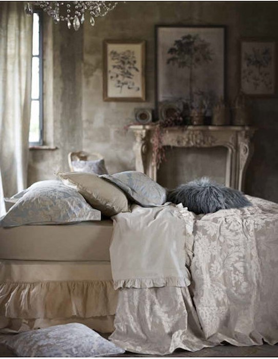 Blan Mariclò Copri Guanciale Floreal Damasco